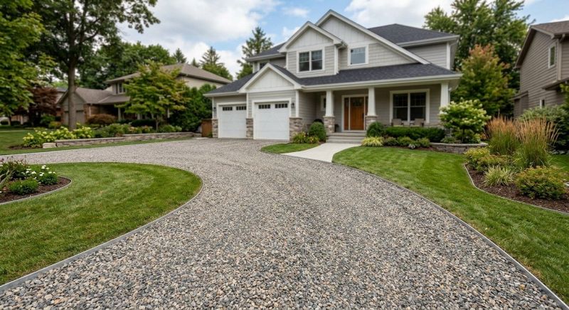 Driveway Stone Installation